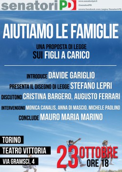 convegno 23 ottobre figli a carico
