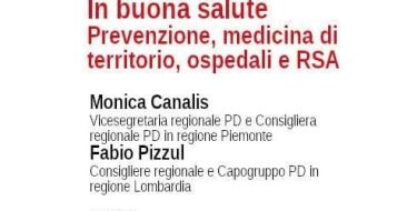 In buona salute. Prevenzione, medicina di territorio, ospedali e RSA (Fossano, 12/9 h 18.00)