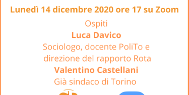 GD TORINO. PRESENTAZIONE RAPPORTO ROTA (diretta zoom 14/12 ore 17)