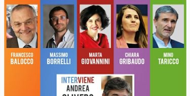14/02 Saluzzo. Presentazione dei candidati e del programma – Con Balocco, Borrelli, Giovannini, Gribaudo, Taricco e Olivero