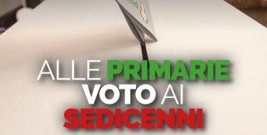 Alle primarie voto ai sedicenni