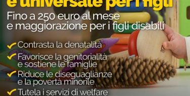 L’assegno unico per i figli. Dal PD una rivoluzione per l’Italia