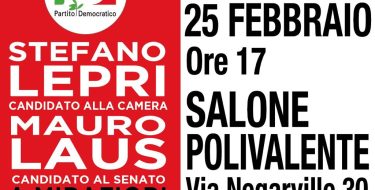 25/02 Torino. Stefano Lepri e Mauro Laus incontrano i cittadini