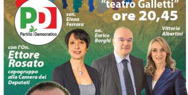 13/02 Domodossola – Incontro con l’on Rosato e i candidati PD Albertini, Borghi, Ferrara