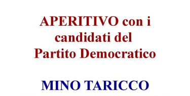 16/02 Cherasco. Aperitivo elettorale con Taricco e Borrelli