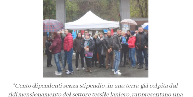 CRISI BRANDAMOUR, PREOCCUPAZIONE PER IL DESTINO DI 100 LAVORATORI