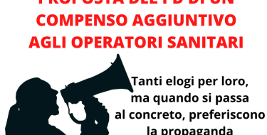 COVID19. RAVETTI: “LA LEGA DICE NO AL PD PER IL COMPENSO AGGIUNTIVO AGLI OPERATORI SANITARI”