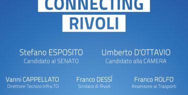 20/02 Rivoli. Evento “Connecting Rivoli”, con Esposito e D’Ottavio
