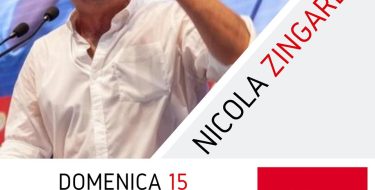 ZINGARETTI ALLA FESTA DE L’UNIT&Agrave; DI TORINO – DOMENICA 15/9 h 19,00
