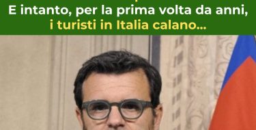 IL MINISTRO DELL’AGRICOLTURA SI OCCUPERÀ DI TURISMO: UN’ASSURDITÀ