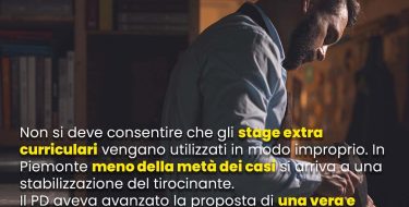 BOCCIATO ODG DEL PARTITO DEMOCRATICO PER RIFORMARE I TIROCINI EXTRACURRICULARI