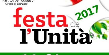 Festa De L&rsquo;Unit&agrave; Di Beinasco (dal 26/6 al 8/7 2017)