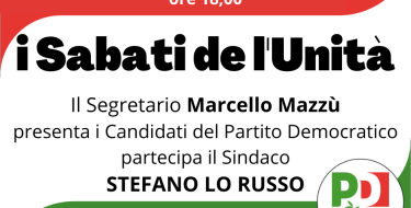PD Torino – Presentazione Candidati PD – 3 settembre ore 18