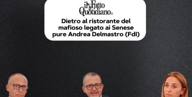 PD Piemonte: &rdquo;Caso Le 5 forchette. FDI chiarisca immediatamente. Cirio riferisca in aula: nessuna ombra sul Piemonte&rdquo;