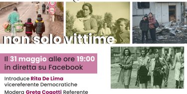 DONNE IN GUERRA: NON SOLO VITTIME (31 maggio h 19)