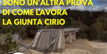 ALLUVIONE IN PIEMONTE: I RITARDI DELLE REGIONE SONO UN’ALTRA PROVA DI COME LAVORA LA GIUNTA CIRIO