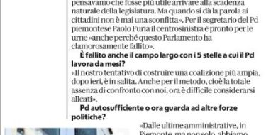 Furia: “Difficile allearsi con il M5S. Raccogliamo le forze civiche”