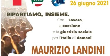 26/6 ore 9,30 – “Ripartiamo insieme” Manifestazione Cgil, Cisl e Uil in piazza Castello a Torino