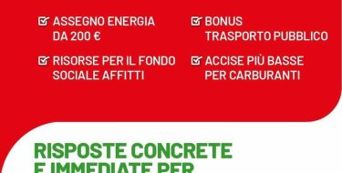 Approvate misure proposte dal PD per aiuti concreti a famiglie e imprese