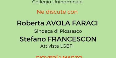 01/03 Piossasco. Magda Zanoni all’incontro “Il cammino dei diritti continua”