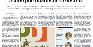 IL PD SCEGLI TRE DONNE AL COMANDO. “SIAMO PIÙ DINAMICHE E CONCRETE”
