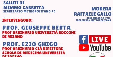 SPAZIO APERTO WEBTV. LIVE “USCIRE DALLA CRISI: IDEE PER IL PIEMONTE E PER TORINO” (19 maggio h 18,30)