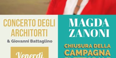 02/03 Pinerolo. Chiusura campagna elettorale di Magda Zanoni con il concerto degli Architorti